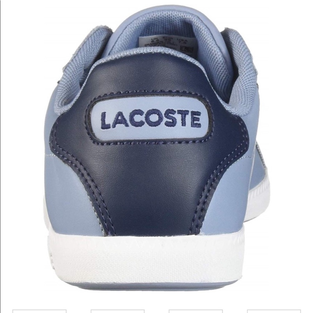 Lacoste Graduate Leather Sneaker Shoe Size 6 - Picture 4 of 8